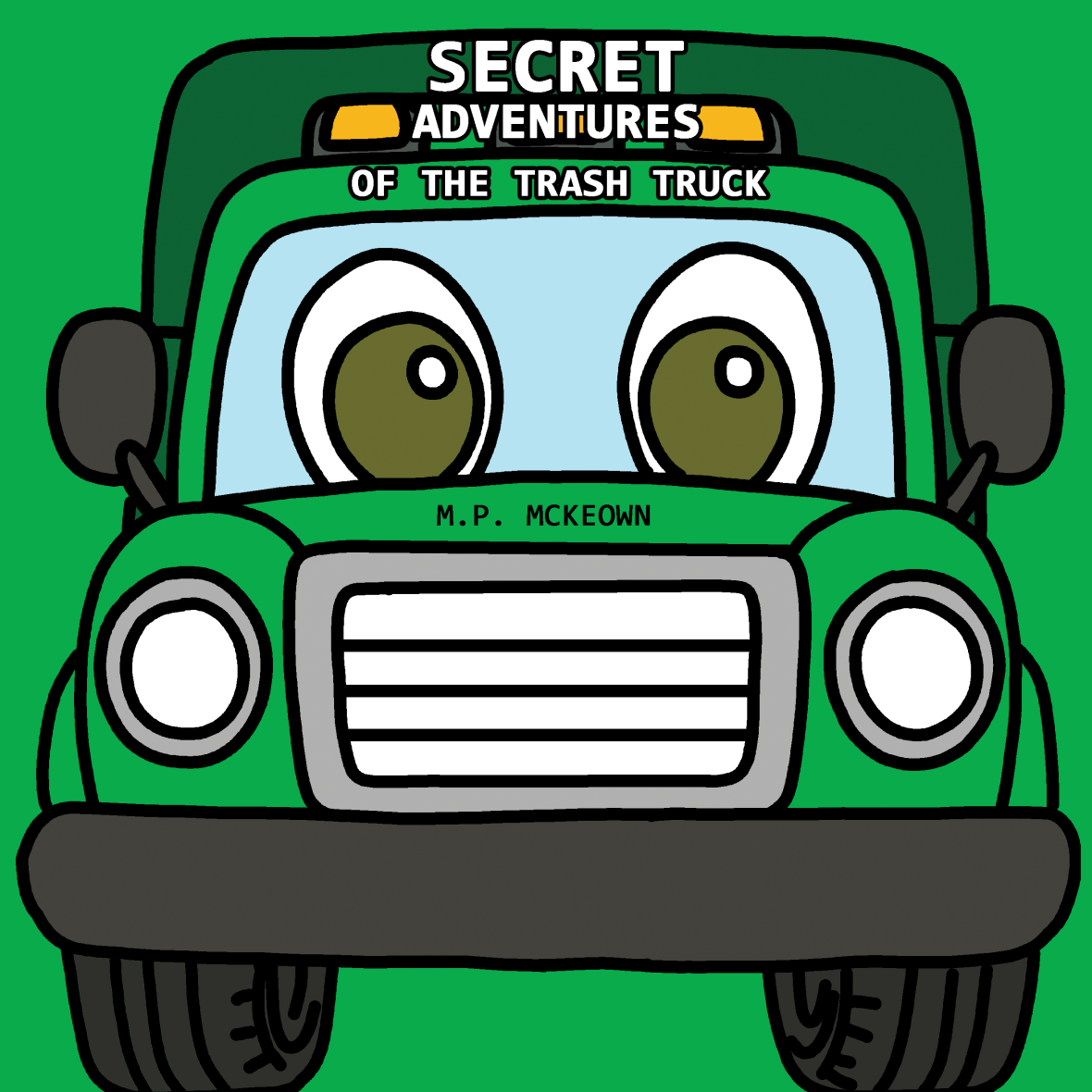 Secret Adventures of the Trash Truck (paperback)