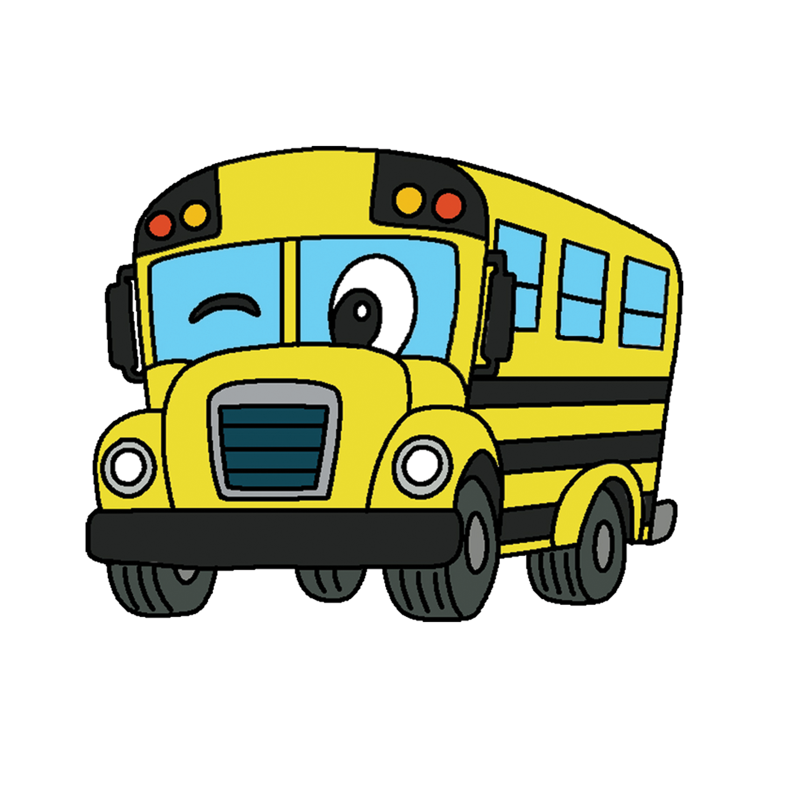 School Bus Kids Book