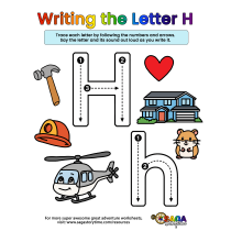writing letters for pre-k