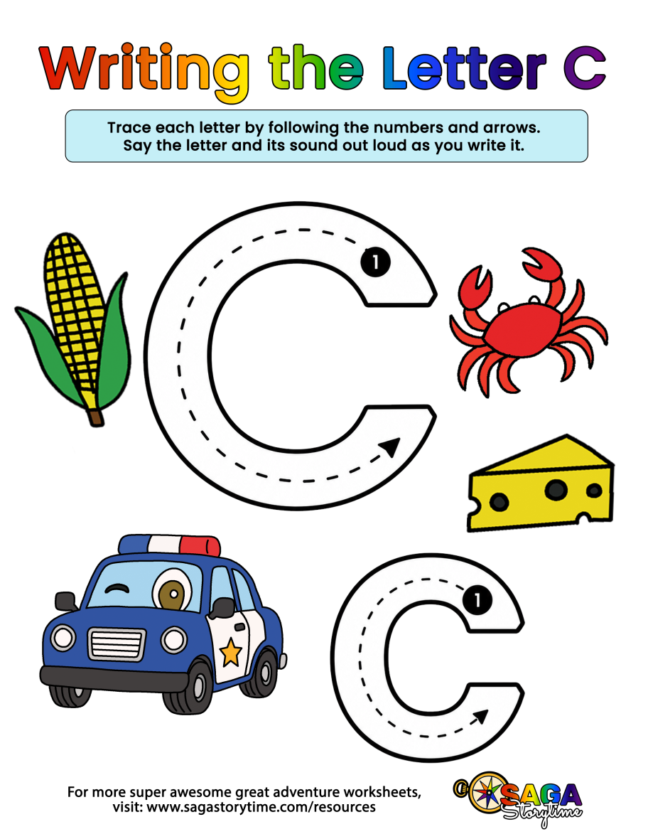 Writing the Letter C